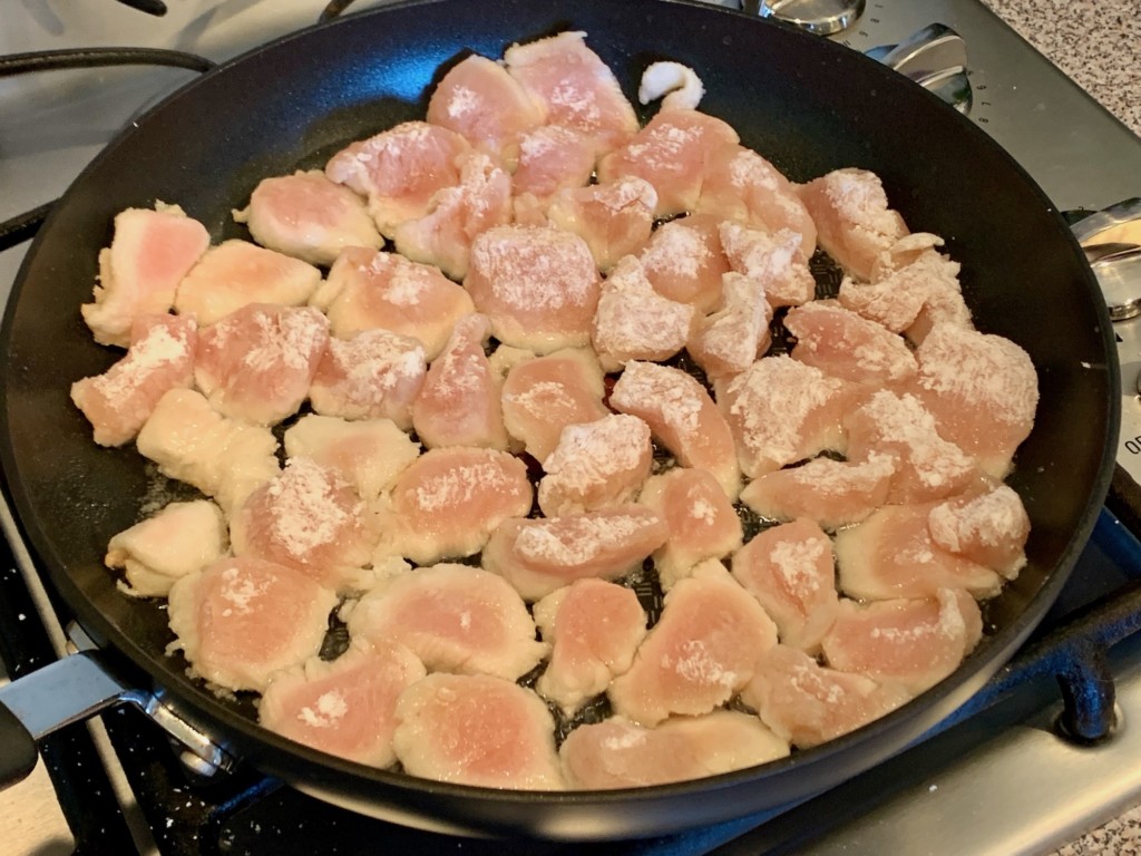 揚げずに焼いて赤紫蘇でさっぱり油淋鶏 ロッキンハウスへようこそ